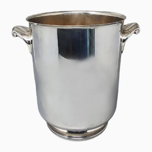 Ice Bucket in Silver-Plating from Christofle, France, 1950s-QGR-1738643