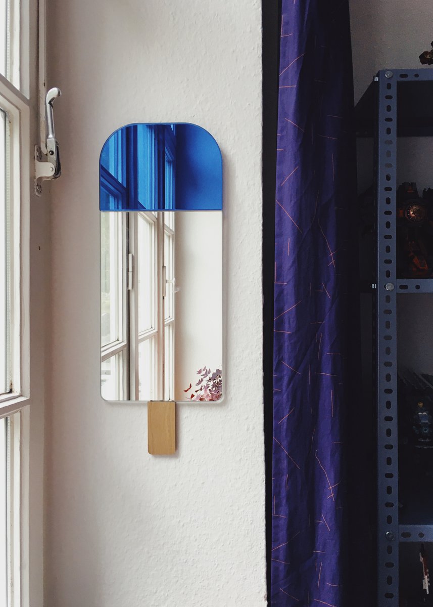 Ice Cream Mirror Ocean Blue by Nicole & Tor Vitner Servé for EO