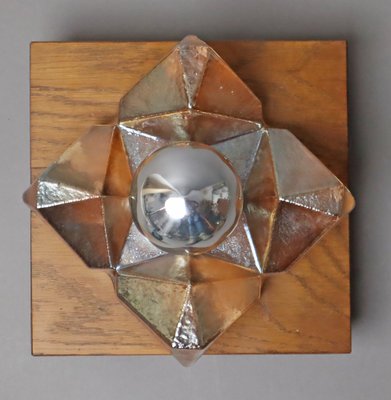 Ice Crystal Wall Light 1960 by J. T. Kalmar for Kalmar Franken Kg, 1970s-ESB-1800462