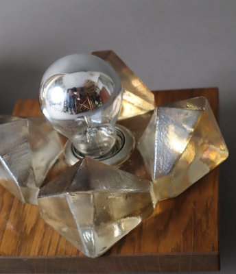 Ice Crystal Wall Light 1960 by J. T. Kalmar for Kalmar Franken Kg, 1970s-ESB-1800462