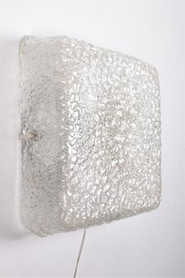 Ice Glass Ceiling Lamp attributed to Kaiser Idell / Kaiser Leuchten, 1960s-EZZ-1377279