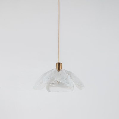 Ice Glass Ceiling Lamp by J.T. Kalmar for Kalmar, 1970s-QVY-901051