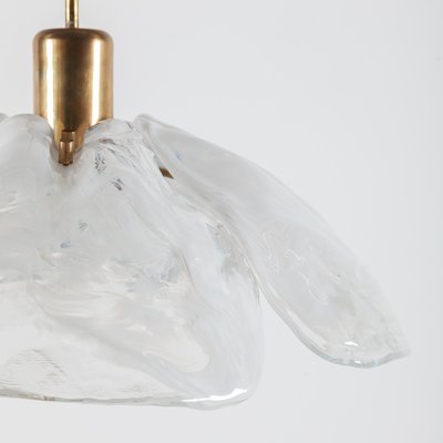 Ice Glass Ceiling Lamp by J.T. Kalmar for Kalmar, 1970s-QVY-901051