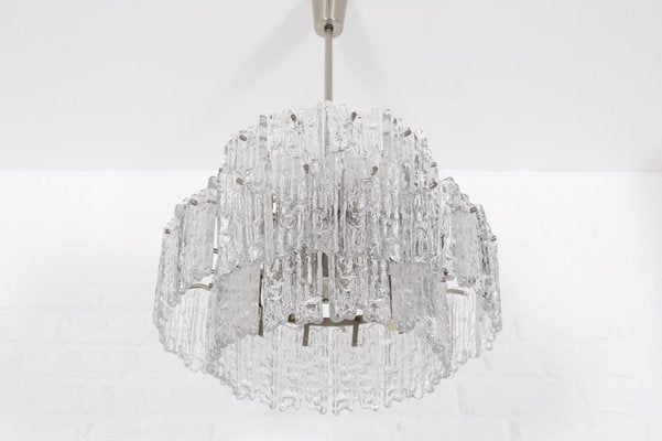 Ice Glass Chandelier by J. T. Kalmar-OWS-1092808