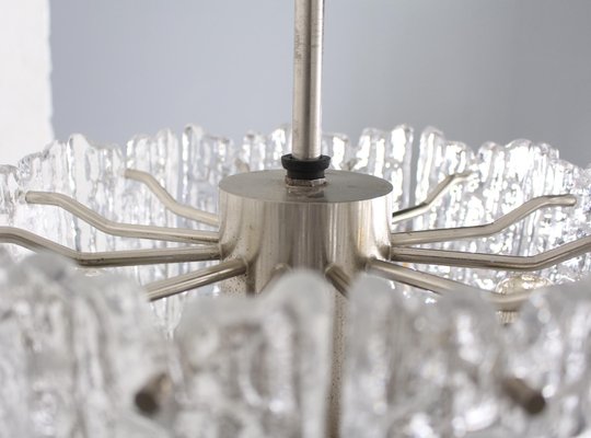 Ice Glass Chandelier by J. T. Kalmar-OWS-1092808