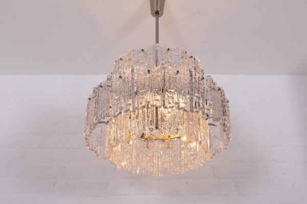 Ice Glass Chandelier by J. T. Kalmar-OWS-1092808