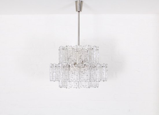 Ice Glass Chandelier by J. T. Kalmar-OWS-1092808