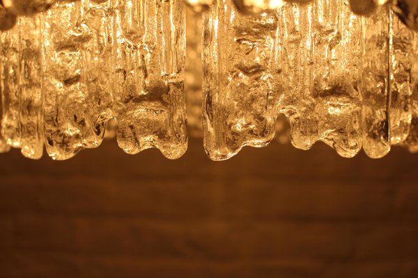 Ice Glass Chandelier by J. T. Kalmar-OWS-1092808