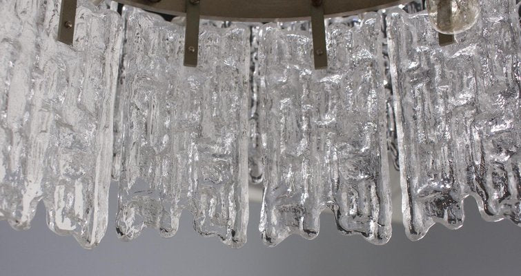 Ice Glass Chandelier by J. T. Kalmar-OWS-1092808