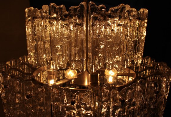 Ice Glass Chandelier by J. T. Kalmar-OWS-1092808