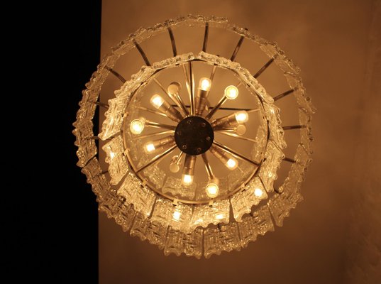 Ice Glass Chandelier by J. T. Kalmar-OWS-1092808