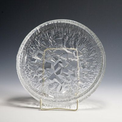 Ice Glass Lunar Bowl by Tapio Wirkkala for Iittala, 1972-KJP-1149482