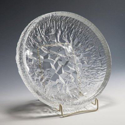 Ice Glass Lunar Bowl by Tapio Wirkkala for Iittala, 1972-KJP-1149482