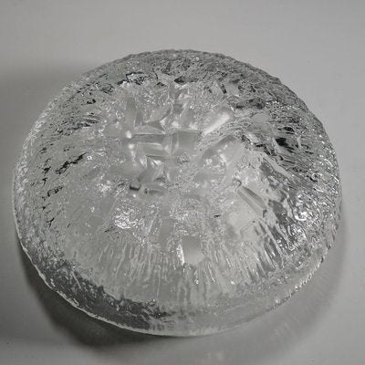 Ice Glass Lunar Bowl by Tapio Wirkkala for Iittala, 1972-KJP-1149482