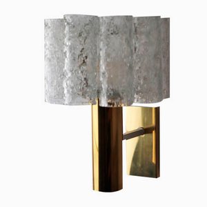 Ice Glass Tube Wall Lamp from Doria Leuchten, 1970s-ESB-1421406