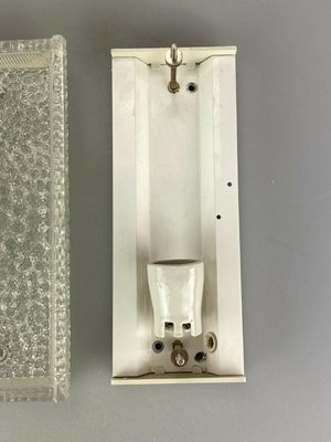 Ice Glass Wall Lamp, 1960s-EJL-1062979