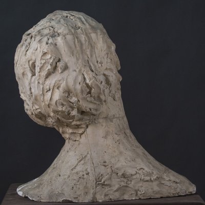 Ida Fuà, Italian Modern Bust, 1950s, Plaster Sculpture-MAX-1789141