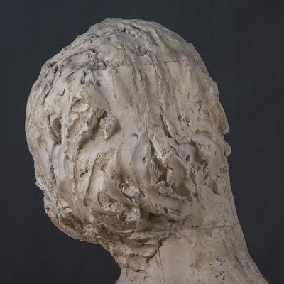 Ida Fuà, Italian Modern Bust, 1950s, Plaster Sculpture-MAX-1789141