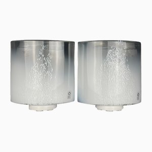 Idra Table Lamps in Murano Glass by Rosanna Toso for Leucos, Italy, 1980s, Set of 2-WQC-1783686