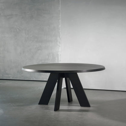 Ids - Round Wooden Dining Table by Piet Boon