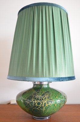 Ikora Glass Table Lamp by Karl Wiedmann for WMF, 1930s-OV-1317756