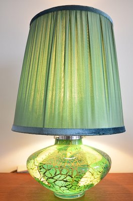 Ikora Glass Table Lamp by Karl Wiedmann for WMF, 1930s-OV-1317756