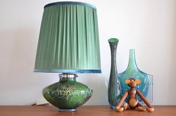 Ikora Glass Table Lamp by Karl Wiedmann for WMF, 1930s-OV-1317756