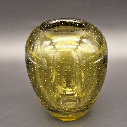 Ikora Glass Vase by Walther Dexel for WMF, 1950s