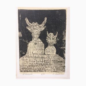 Il Diavolo (The Devil) - Etching by Luigi Bartolini - 1950s 1950s-ZCI-758979