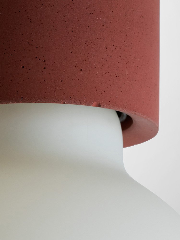 Ila Lamp in Orient Red from Plato Design