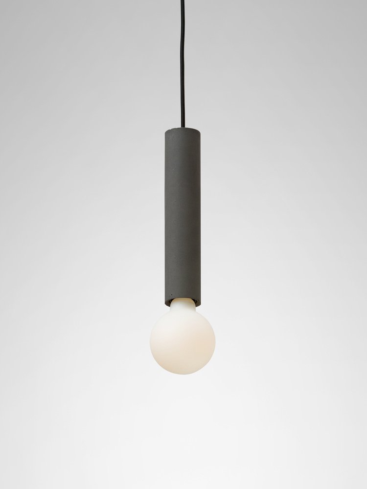 Ila Maxi Pendant Light in Dark Grey by Plato Design