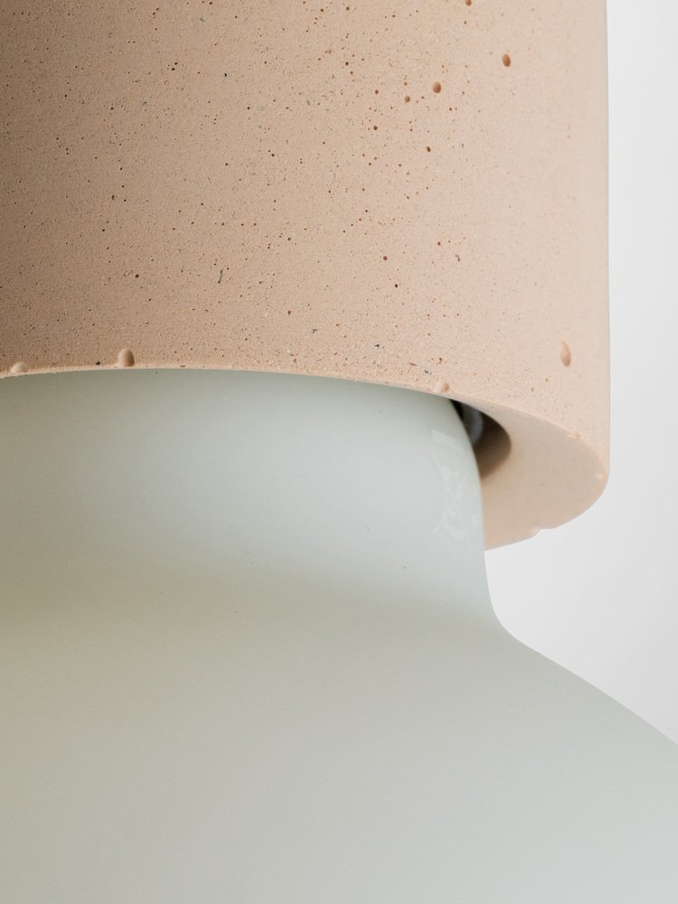 Ila Trio Lamp in Peach by Plato Design