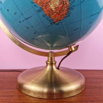 Illuminated Glass Globe from Jro Verlag München, 1960s-ZPB-1758313