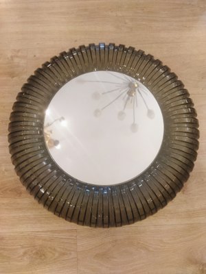 Illuminated Glass Mirror, 1970s-QY-1795576