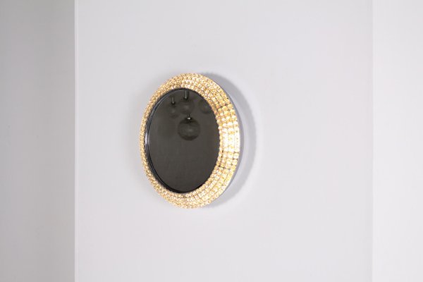 Illuminated Rhinestone Mirror-OWS-941621