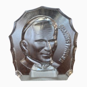 Image of John Paul Ii in Crystal Glass, 1979-WQQ-2016543