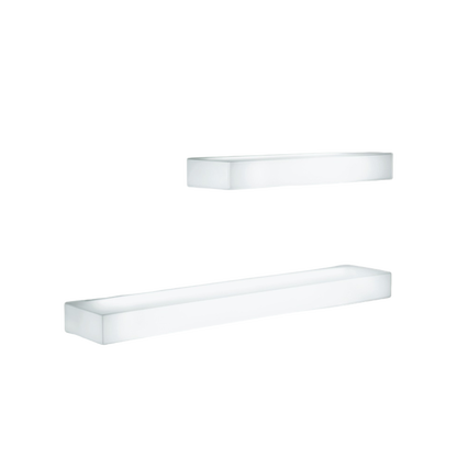 Light-Light - Crystal Wall Shelf With Integrated Lighting by Glas Italia