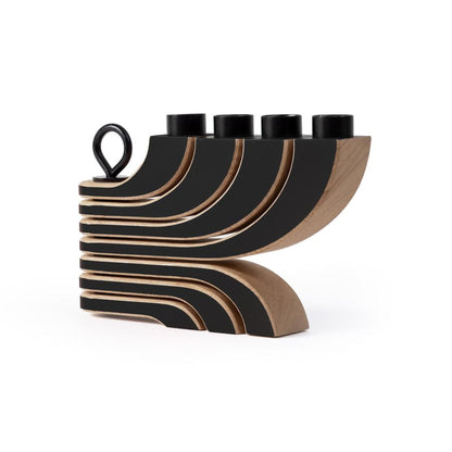 Design House Stockholm Nordic Light 4-Arms Candlestick Black
