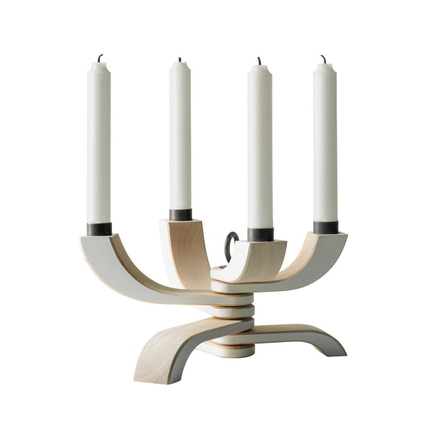 Design House Stockholm Nordic Light 4-Arms Candlestick White