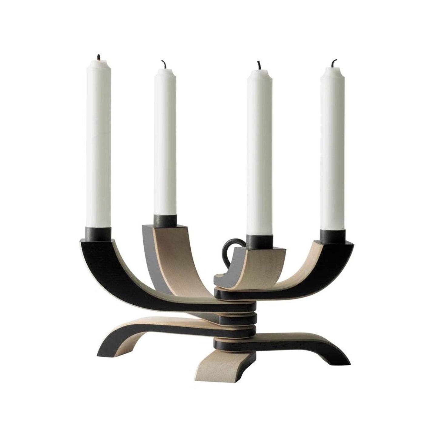Design House Stockholm Nordic Light 4-Arms Candlestick Black