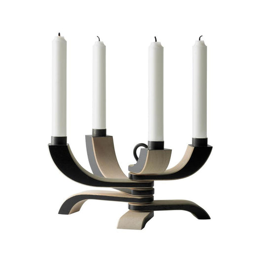Design House Stockholm Nordic Light 4-Arms Candlestick Black