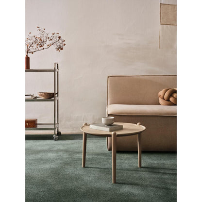 Design House Stockholm Aria Coffee Table Ø50 Low Dark Oak