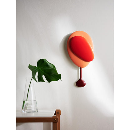 Design House Stockholm Mellow Clock Clock Red