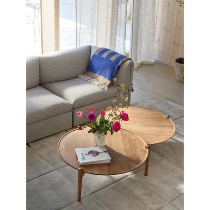 Design House Stockholm Aria Coffee Table Ø90 Low Oak