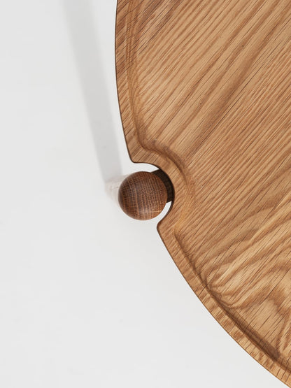 Aria coffee table, 60 cm, high, oak