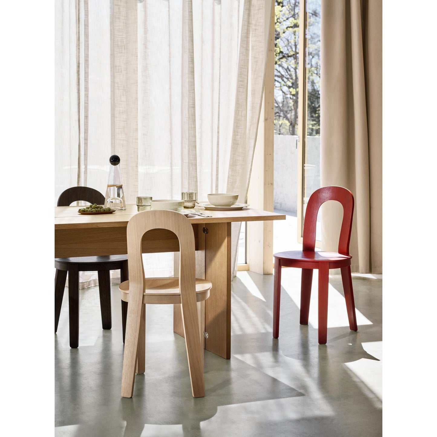Design House Stockholm Oliva Dining Chair Oak