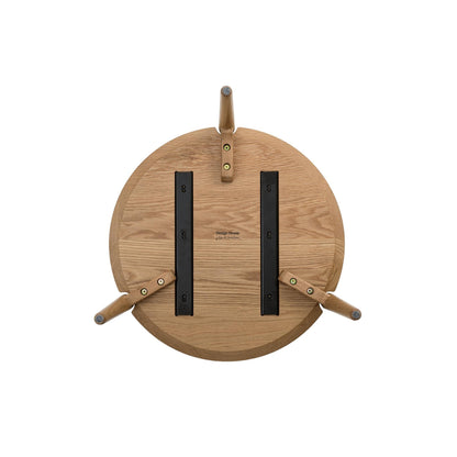 Design House Stockholm Aria Coffee Table Ø50 Low Dark Oak