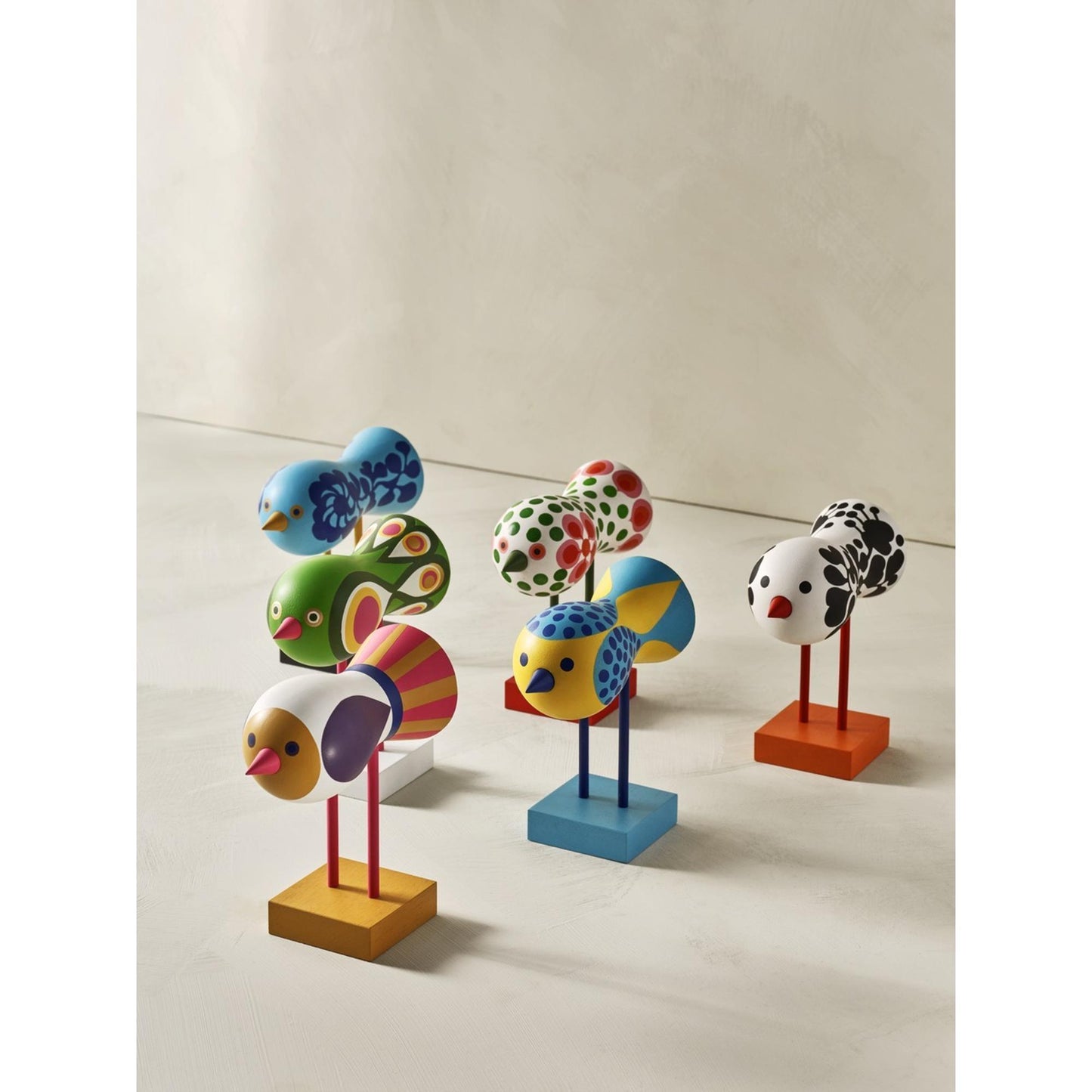 Design House Stockholm Birds 1967 Decorative Accessories Bird 3/Multi-coloured