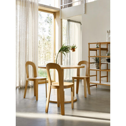 Design House Stockholm Oliva Dining Chair Dark Oak