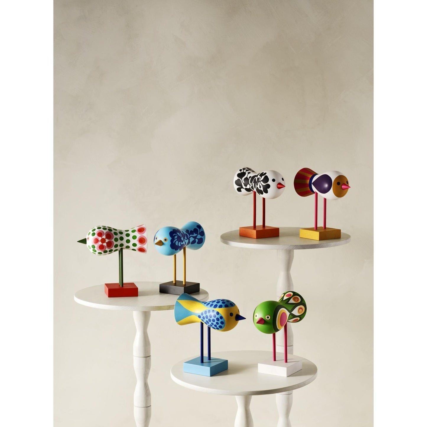 Design House Stockholm Birds 1967 Decorative Accessories Bird 3/Multi-coloured